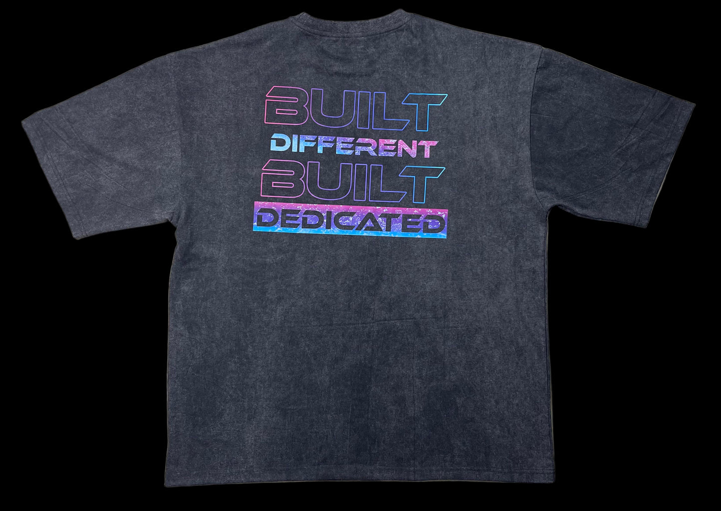 Built Different, Built Dedicated Range - Oversized